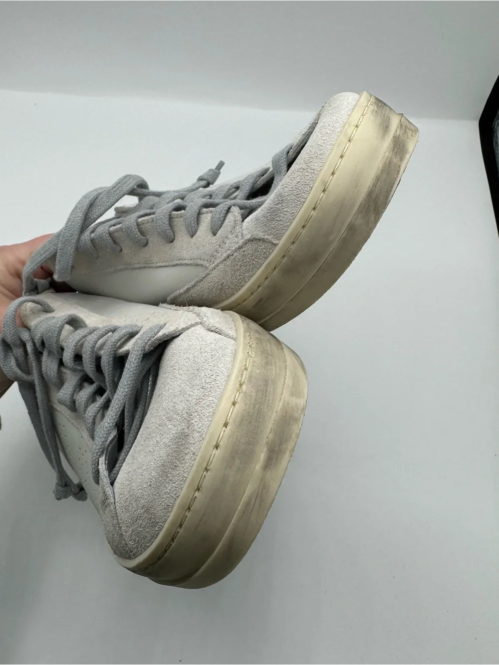 P448 John Sneaker women’s size 39 glitter heel NEW surf streetwear luxury